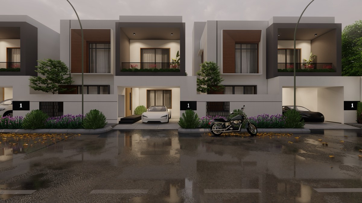 Villa Front View